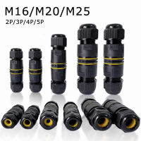 M16 M20 M25ขั้วต่อสายเคเบิลกันน้ำ234 5Pin สกรูขั้วต่อสายไฟสำหรับกล่องรวมสัญญาณไฟฟ้า