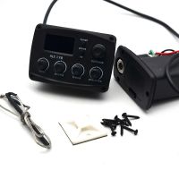 Acoustic Guitar EQ Preamp with Digital Procedding Tuner 3 Band EQ Equalizer with Tuner Guitar Pickup