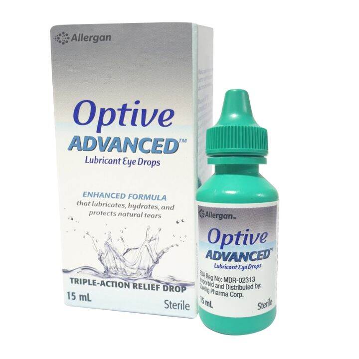 OPTIVE Carboxymethyl Cellulose Ophthalmic Drops 15ml | Lazada PH