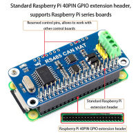 Raspberry Pi RS485 CAN HAT Communication Extension Board Onboard CAN Controller MCP2515สำหรับ Rastrarry Pi 4B 3B Zero W 2W