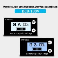 DC8-100v Battery Capacity Indicator Lcd Digital Electricity Meter Lead-Acid Lithium Life Po4 Voltage Tester For Car Motorcycle