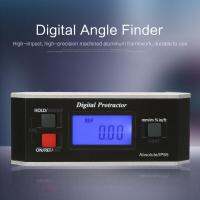 【ราคาถูกสุด】Digital Angle Finder LCD Magnetic V - Groove ไม้โปรแทรคเตอร์หามุมระดับ Inclinometer 4X90 °