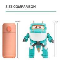 Super Wings Transforming TINO 5 Inches 3 Modes Dinosaurs,Robot,Airplane Deformation Transformation Action Figure Kid Toy Gift