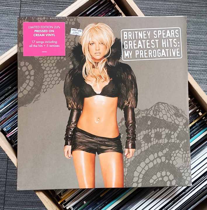 Britney Spears Greatest Hits My Prerogative Cream Vinyl Vinyl Lp Plaka The Grey Market