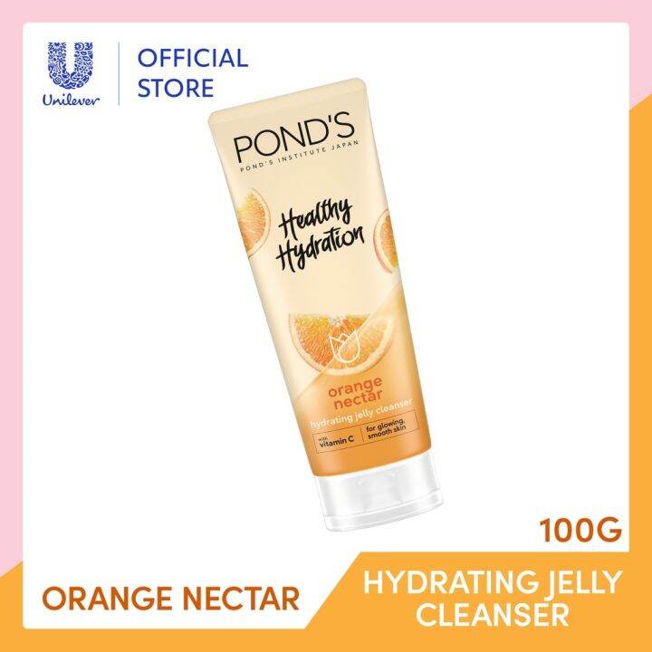 POND'S Orange Nectar Jelly Cleanser with Vitamin C for Hydrated Skin100g wync Lazada PH
