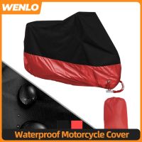 190T Waterproof Motorcycle Cover Wear-resistant Fabric Motorbike For Honda Hornet Zontes G1 125 Bws 100 Bmw Gs 1200 Adventure