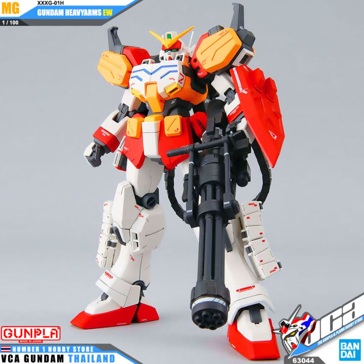 bandai-gunpla-master-grade-mg-1-100-gundam-heavyarms-ew-ประกอบ-ของเล่น-โมเดล-กันดั้ม-กันพลา-ของเล่น-vca-gundam