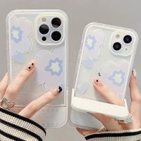 Bracket Cloud Clear Case Compatible for IPhone 13 12 11 Pro Max X XR XS 8 7 Plus 6 6S Soft TPU Silicone Phone Covers Casing