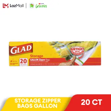 Glad Lock Freezer Bag 20ct