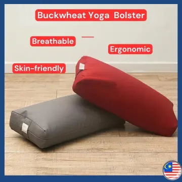 Buckwheat Yoga Bolster Pillow