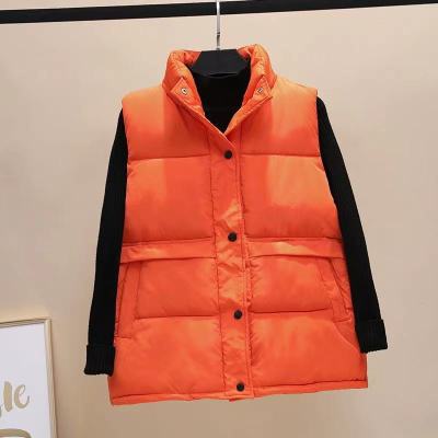 Womens Autumn Winter Vest Jacket Trench Coat Women Solid Loose Cotton Warm Vest 2022 Windproof Sweater Outerwear Clothing