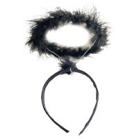 เด็ก Angel Halo Headband Feather Halo Headdress ฮาโลวีนคริสต์มาสผม Band วันเกิด Headpiece Party Supplies