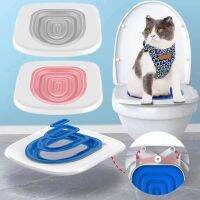 【LZ】✕●☾  Reusable Cat WC Trainer Conjunto De Treinamento De Plástico Cat Litter Box Mat Pet Acessórios Melhorar 2022