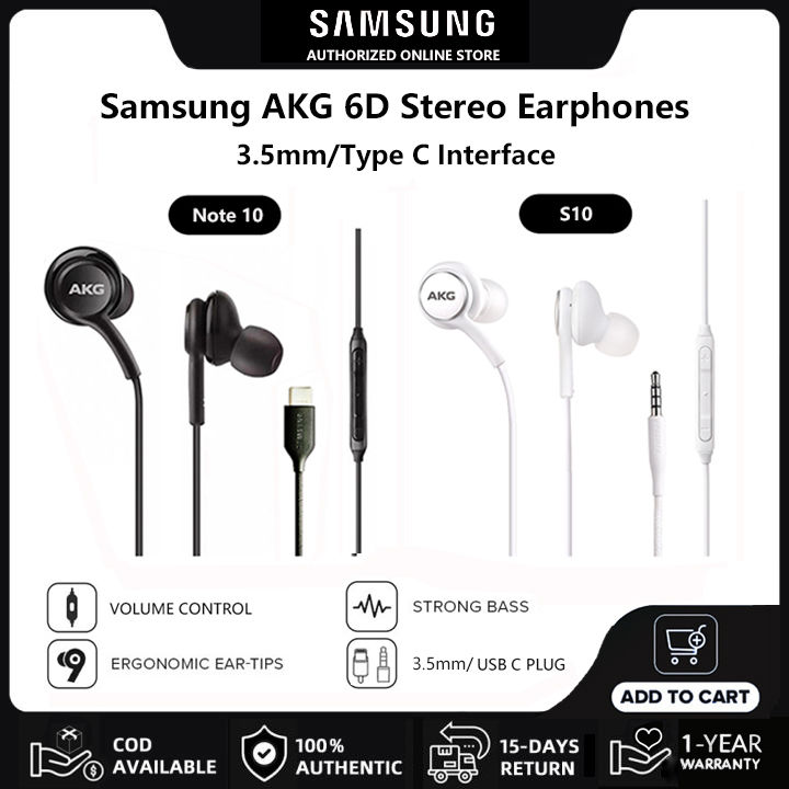 Samsung Earphones Akg Headset Original Stereo In Ear Earphone 35mm Type C Edition Hi Res 9641