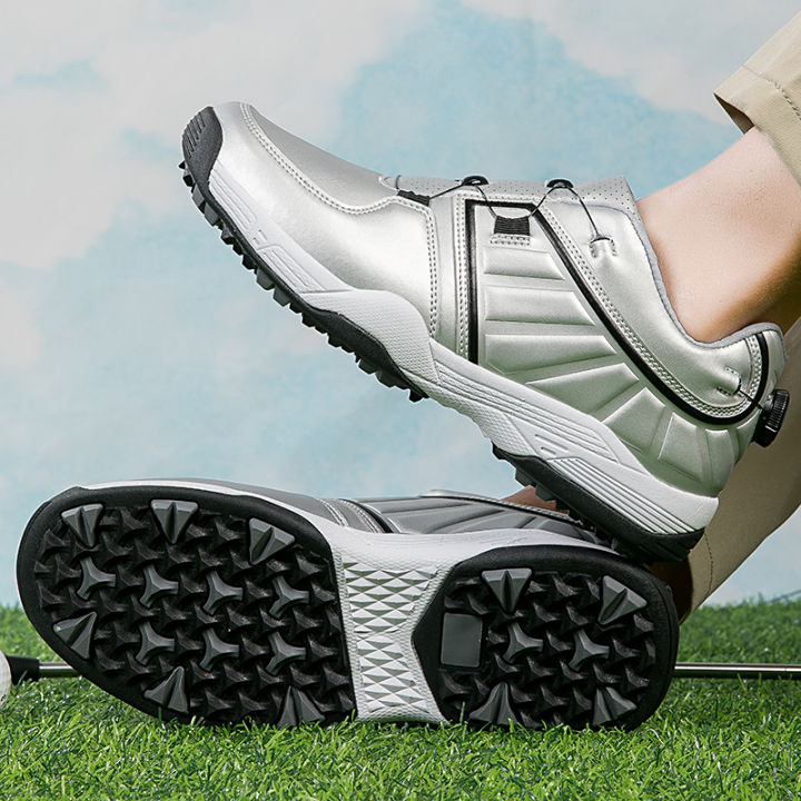 footjoy-ผู้ชายกอล์ฟรองเท้ากีฬากันน้ำหนังกอล์ฟลูกบิดรองเท้ากอล์ฟอย่างรวดเร็วเชือกรองเท้ากีฬากอล์ฟผู้หญิงสะดวกสบายเดินเท้ากอล์ฟ-ที่รองเท้ากีฬา-รองเท้ากอล์ฟผู้ชาย-รองเท้ากอล์ฟ