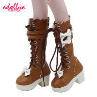 Adollya Fesyen รองเท้าตุ๊กตา BJD 7ซม.,รองเท้าสตรี Tinggi Gang Kasut Aksesori Botas Sesuai untuk 13ตุ๊กตา