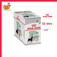 ✨ส่งด่วนๆ ส่งฟรีๆ[ยกกล่อง 12 ซอง] Royal Canin Digestive Care Pouch Loaf อาหารเปียกสุนัขโต ทุกขนาด ที่มีปัญหาระบบย่อยอาหาร เก็บเงินปลายทาง ✨