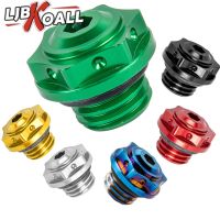 ☇◐ Motorcycle Engine Oil Filler Cap Screw Bolt Cover Plug For Kawasaki Ninja400 Z900RS Z900 Z650 Z650RS Z1000 Aluminum Accessories