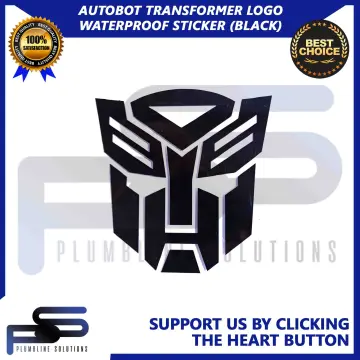 Buy Transformer Autobot Auto Emblem black5'' Tall TME-EMB-00165 Online in  India - Etsy