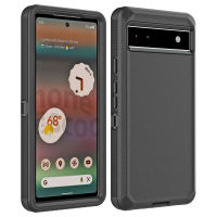 เคส TPU 7A Google Pixel NINKI เข้ากันได้กับเคส7A พิกเซลขาตั้งคลิปหนีบเข็มขัดแบบถอดออกได้มีขอบป้องกัน PC + TPU เคสสำหรับ Google ป้องกันงานหนัก7A Google Pixel