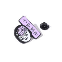 Japanese Anime Vortex Uzumaki Junji Ito Tomie Inspiration Brooch Horrific Picasso Style Gory Eyeball Manga Comics Enamel Pin