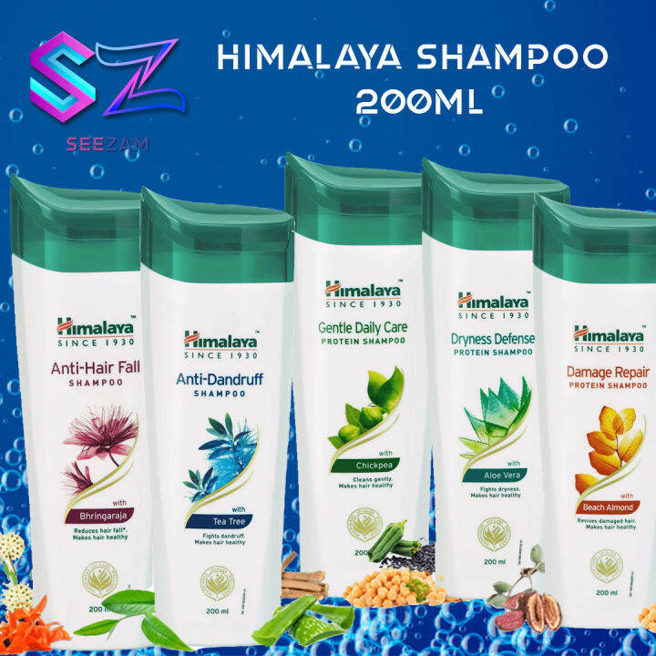 Himalaya Shampoo 200ml Anti Hair Fall Anti Dandruff Gentle Daily Care ...