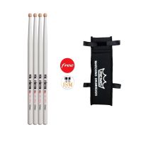 Vic Firth ไม้ตีกลองสแนร์ Marching Snare Strick 2 คู่ รุ่น SRH Free ซองใส่ไม้ 1 ช่อง Remo