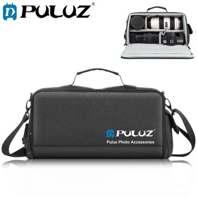 PULUZ Photography Camera Crossbody Shoulder Backpack DSLR Bag Handbag Photo Equipment Quakeproof Bags Digital Lens Storage Bag