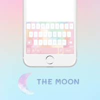 The Moon Keyboard Theme⎮(E-Voucher) for Pastel Keyboard App