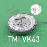 【YF】 TMI VK63 movement japan Ligne Quartz Movement Three Hands with 3Eyes ＆Date Small Chronograph Second Minute24Hour VK63A