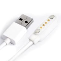 Universal 4Pin Magnetic Charging Cable USB Charger Cord for Kids Smart Watch For GT88 GT68 KW08 KW18 KW88 KW98 KW99 KW28 Cases Cases