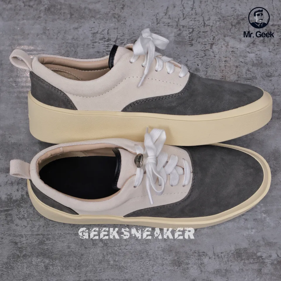 GeekSneaker] Giày Fear Of God 101 - FOG Low Top Vintage Black Bone