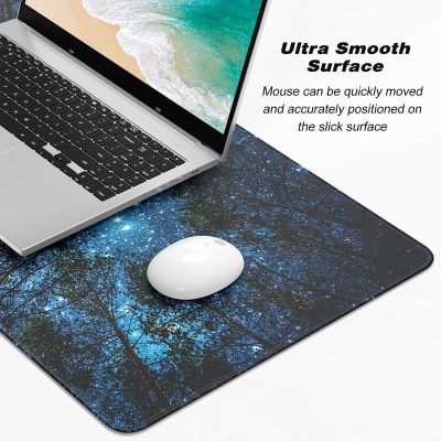 Sapce Night Sky Deep Forest Mouse Pad Gaming XL Large Home Mousepad XXL MousePads Office Anti Slip Computer Mouse Mat Table Mat