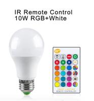 【❖】 Chayapoth Gadget Shop (MYM) E27 85-265V โคมไฟ LED RGB 15W Wifi APP ควบคุมหลอดไฟอัจฉริยะ5W 10W RGBW RGBWW หลอดไฟ LED IR รีโมทคอนโทรล Lampu Penerangan Rumah Лампочки