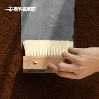 MHW-3BOMBER Leather Sheath Brush แปรงทำความสะอาดบาร์กาแฟ แปรงปัดผงกาแฟ