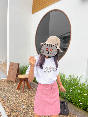 เสื้อยืด cotton 100% ลายน่ารัก | Keep Meowing collection