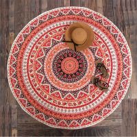 【CW】∏❏❡  2023 Mandala Tapestry Wall Hanging Blanket Indians Beach Wrapped Skirt Tablecloths Hot