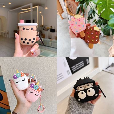 【CC】 Cartoon for Airpods 1 2 3rd Generation AirPods Earphone Cover Accessories Headphone