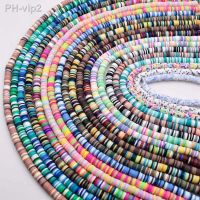 【CW】✺☽  6mm Jewelry Findings Clay Beads for Making Color Design Boho Necklace Spacer Disk