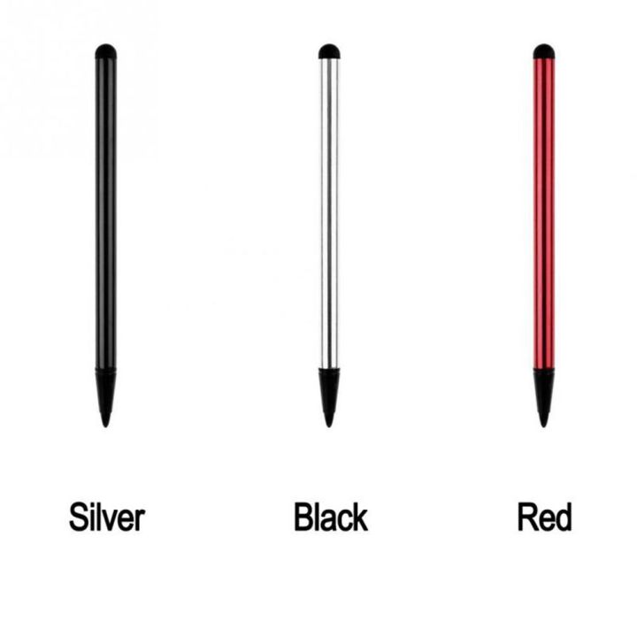 8jia8hao-1-5pcs-2-in-1-ใหม่-หลากสี-ความแม่นยำสูง-อิเล็กทรอนิกส์-ดินสอสไตลัส-ปากกาทัชสกรีน-ปากกาคาปาซิทีฟ