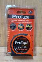 ตลับเมตร PROTAPE [ความยาว 3.5m., 5m., 8m.][ความเที่ยงตรงระดับ CLASS 2, เคลือบไนลอน, พิมพ์สองหน้า, ทนแรงกระแทกสูง]