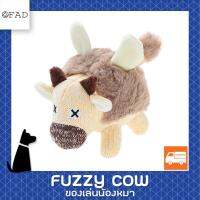 FAD - ของเล่นสุนัข แบรนด์จากญี่ปุ่น รุ่น Animal Plush Toy Fuzzies รูป Cow