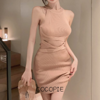 Cocopie ชุดเดรสผู้หญิง เสื้อผ้าผญสวยๆ เดรส ทันสมัย สบายๆ เท่ ชิค WLQ2392U91 42Z231016