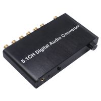 5.1ch digital audio converter DTS / AC3 Dolby decoding SPDIF input to 5.1