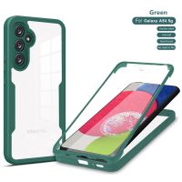 Silicone 360 Full Body Front Back Protection Case for Samsung Galaxy A54 5G A53 A52 A33 A13 S23 S22 S21 Ultra Clear Cover Funda Phone Cases