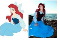 CP112 ชุดแอเรียล เจ้าหญิงเงือกน้อย แอเรียล Ariel Suit The Little Mermaid Disney Cosplay Outfit