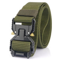 FARAMIGO Men Tactical Belt Hard Alloy Quickly Unlock Pluggable Buckle 1200D Nylon Military Army Belt Tactical Equipment