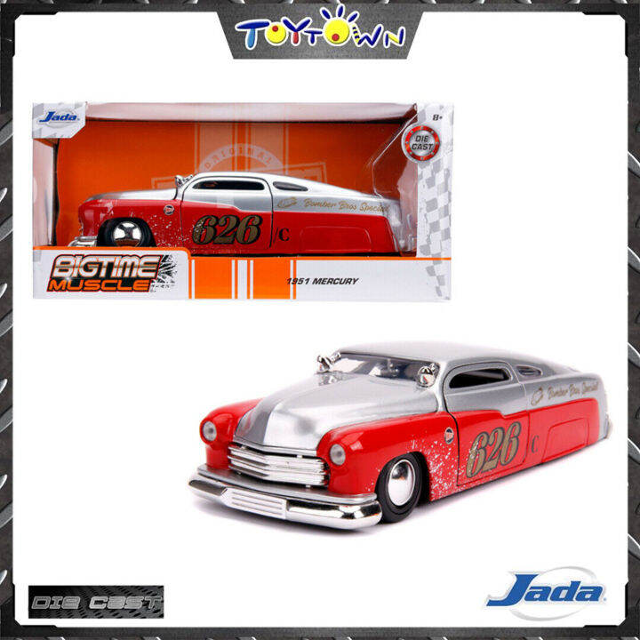 Jada Toys - Bigtime Muscle 1951 Mercury 1:24 Scale (Die Cast Car ...