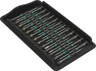 Wera - 5134000001 Kraftform Micro Big Pack 1 Screwdriver Set for Electronic Applications, 25 Pieces