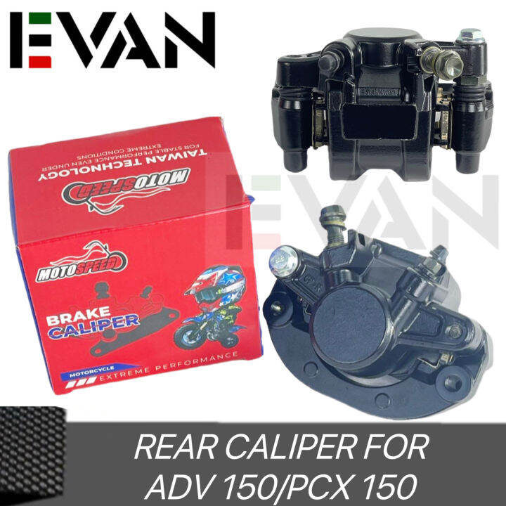 EVAN.PH 1 SET Rear Brake Caliper for Honda ADV150 / PCX 150 Lazada PH